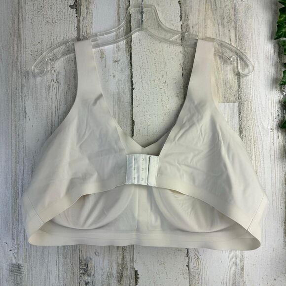 Feather bra Comfort V-neck Seamless Bra Back Closure SZ 3X - Picture 2 of 7